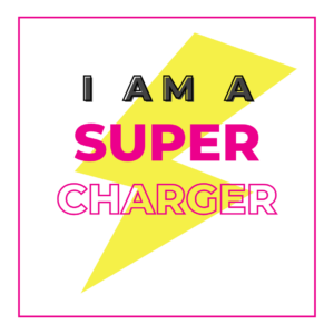 I am a Super Charger Sticker